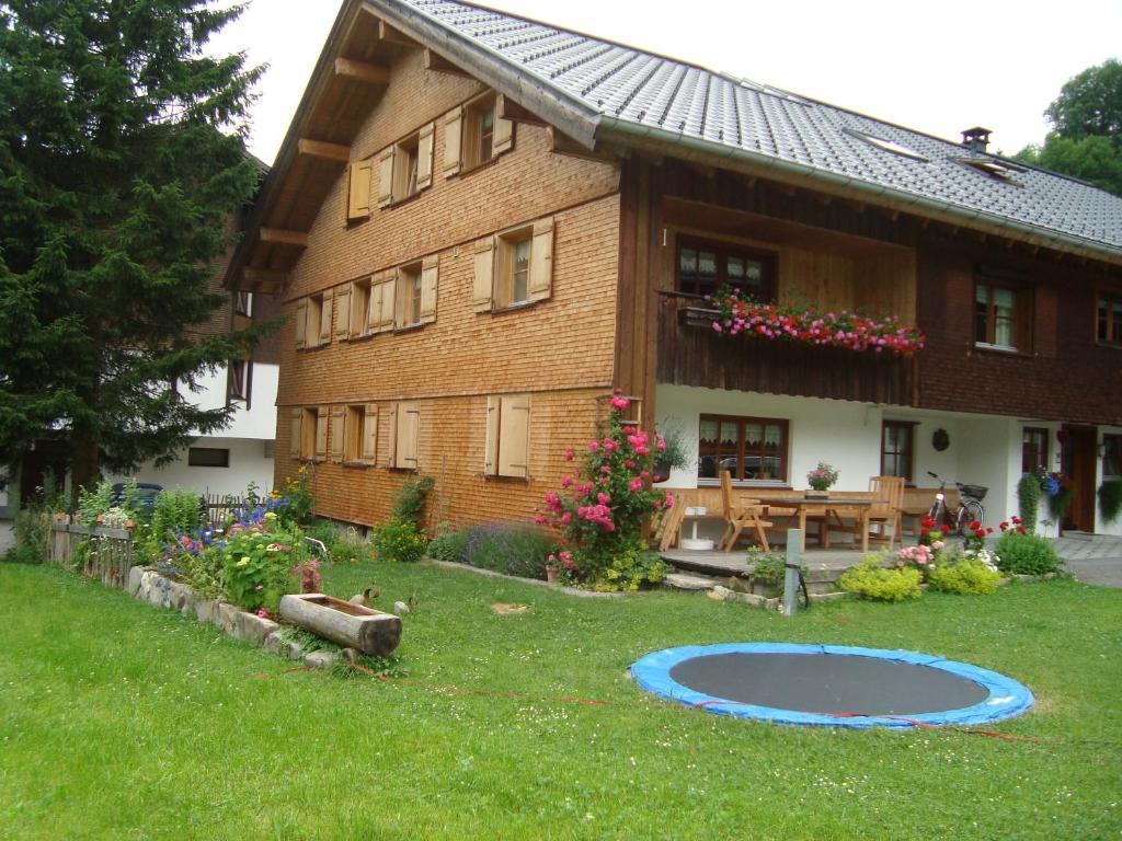 Villa Ferienbauernhof Beer Schoppernau Exterior foto